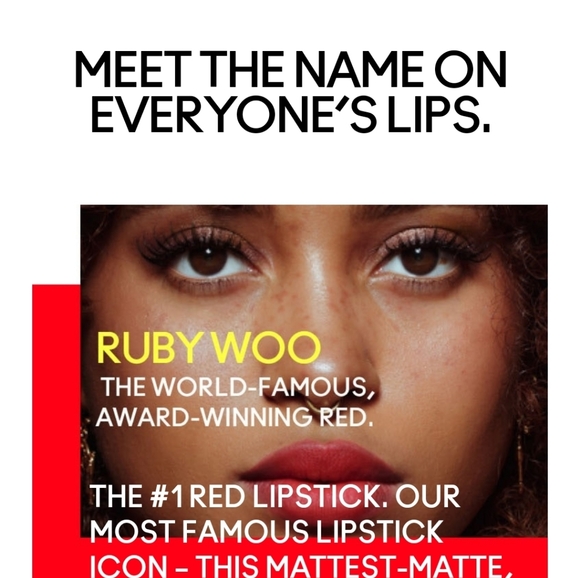 Ruby Woo | Retro Matte Lipstick | Mac Cosmetics | Brand New in Box | Authentic - Picture 3 of 14